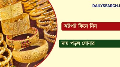 Gold price (সোনার দাম)