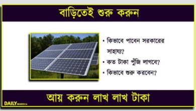 Solar Panel Business Ideas (সৌর শক্তির ব্যবসা)