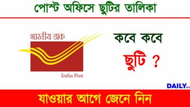 Post Office Holiday (পোস্ট অফিসে ছুটি)