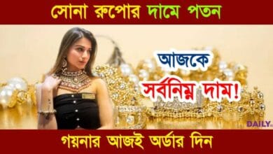 Gold Price Drop (সোনার দামে পতন)