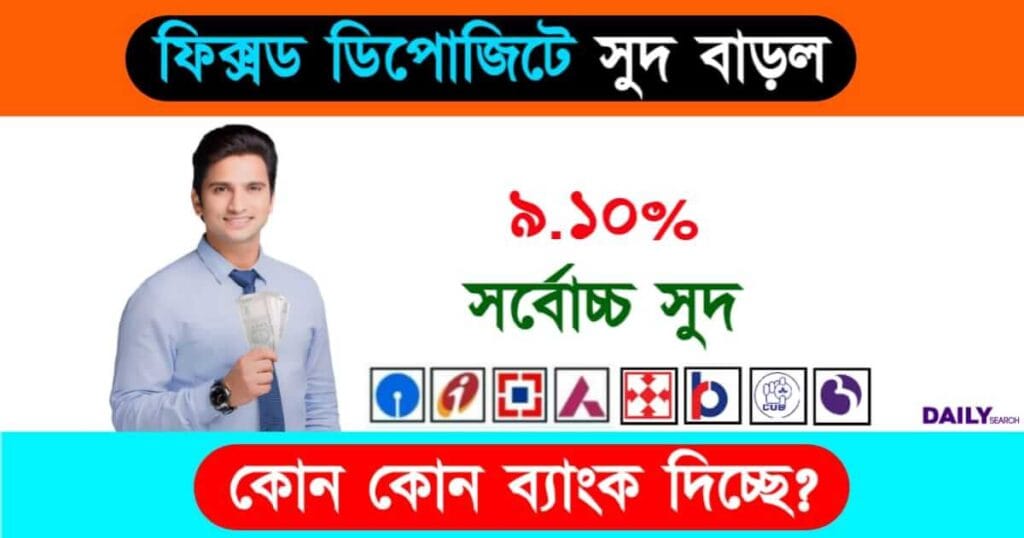 FD Interest Rate (ফিক্সড ডিপোজিটে সুদের হার)