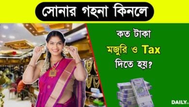 Gold Making Charges (সোনার গয়না বানানোর চার্জ)