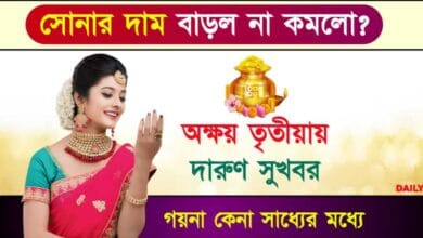 Gold Rate Today (সোনার দাম)