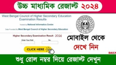 HS Result 2024 (উচ্চমাধ্যমিক রেজাল্ট ২০২৪)