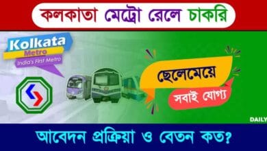 Kolkata Metro Recruitment 2024 (কলকাতা মেট্রো রেলে চাকরি)