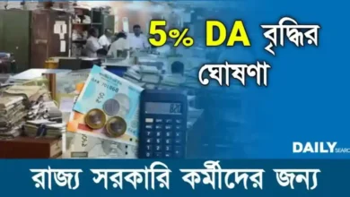 Dearness Allowance (মহার্ঘ ভাতা বৃদ্ধি)