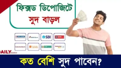 Bank FD Interest Rates (ব্যাঙ্ক ফিক্সড ডিপোজিট)