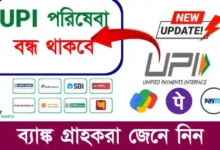 UPI Services (ইউপিআই পরিষেবা বন্ধ)