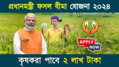 PM Fasal Bima Yojana (প্রধানমন্ত্রী ফসল বীমা যোজনা)