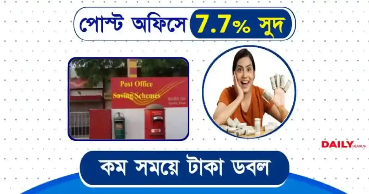 ৭.৭% সুদ! পোস্ট অফিস ন্যাশনাল সেভিংস স্কিমে দ্রুত টাকা দ্বিগুণ 1 পোস্ট অফিস ন্যাশনাল সেভিংস স্কিম (Post Office National Savings Scheme)